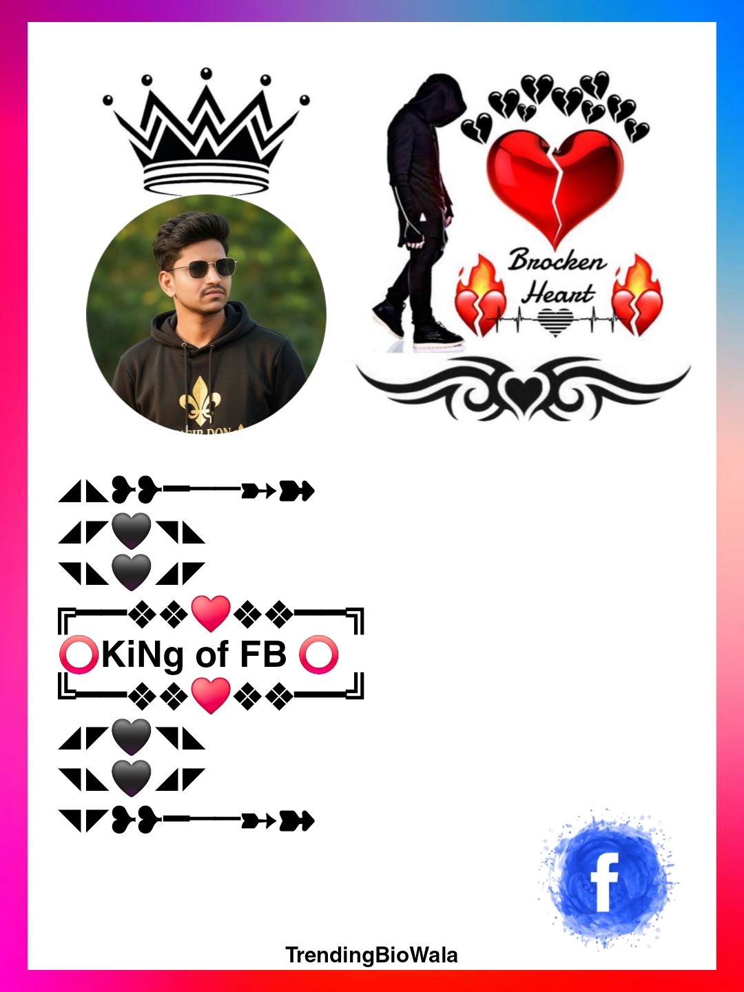 Facebook Stylish Bio