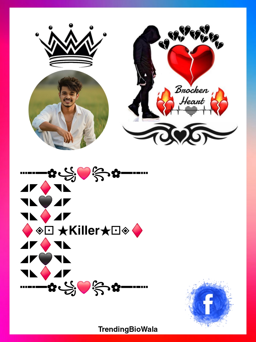 Stylish Bio For Facebook