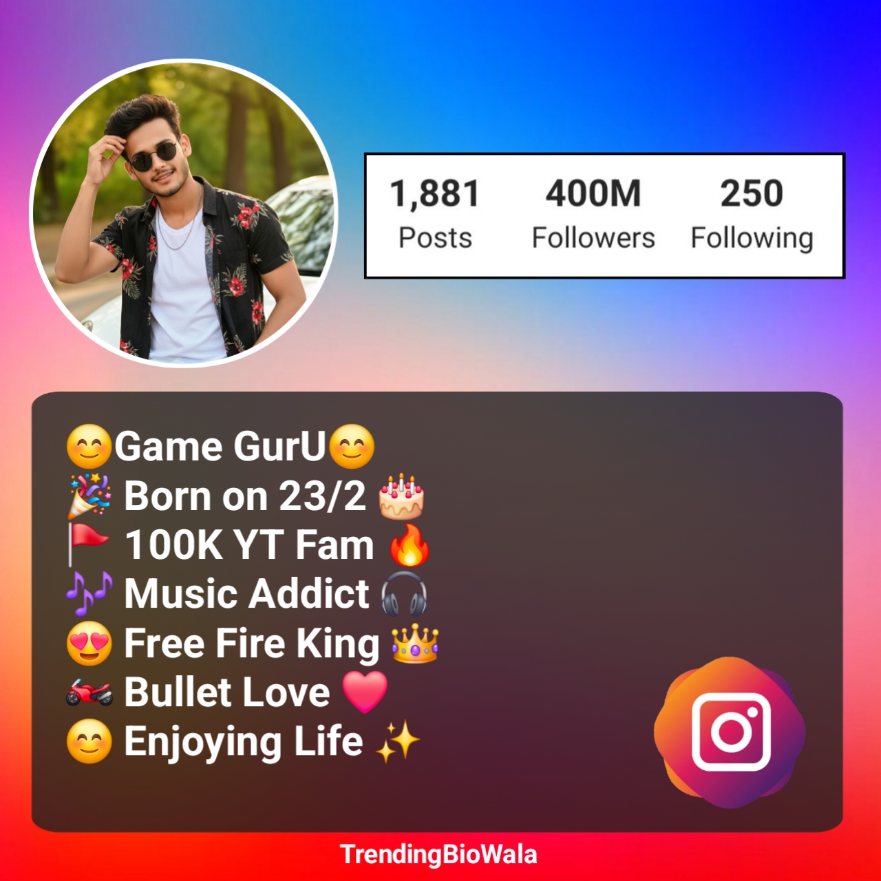 Gaming Bio For Instagram