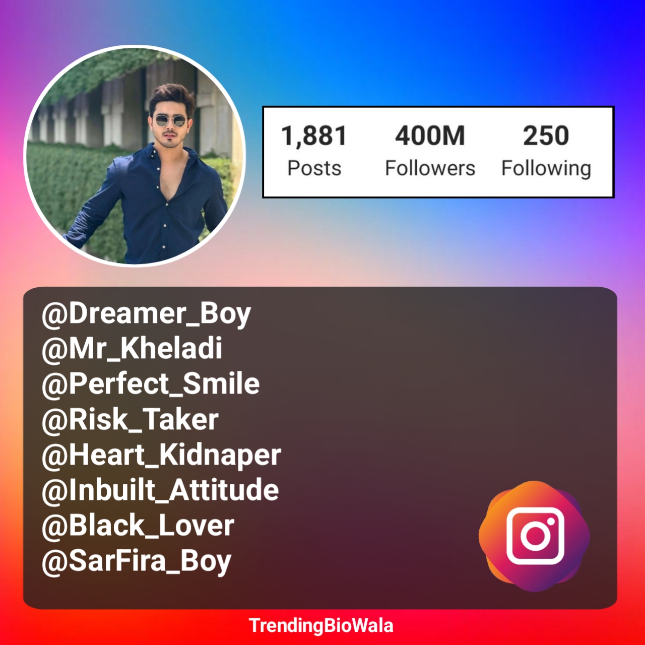 Best Username For Instagram For Boy