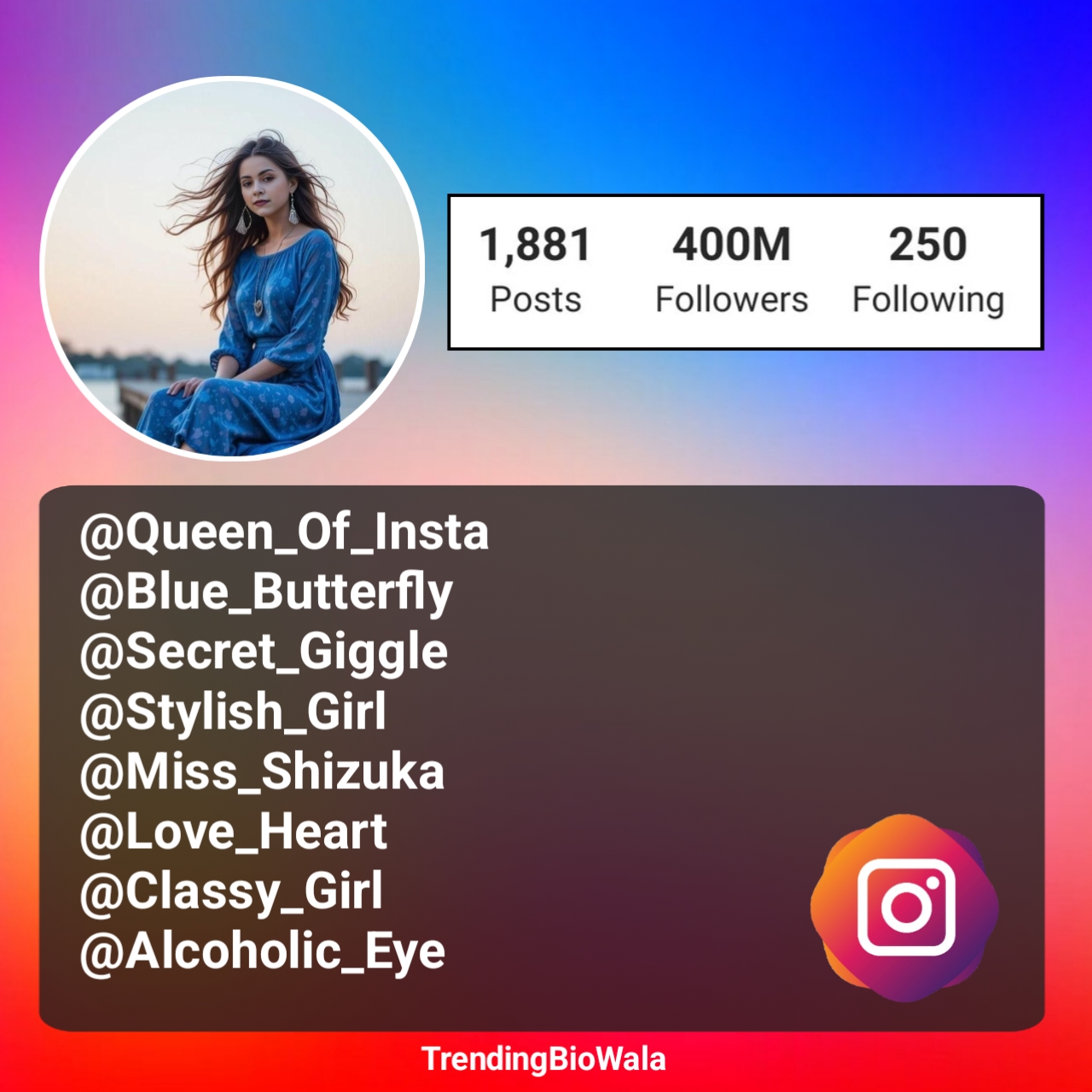 Professional Instagram Username For Girls