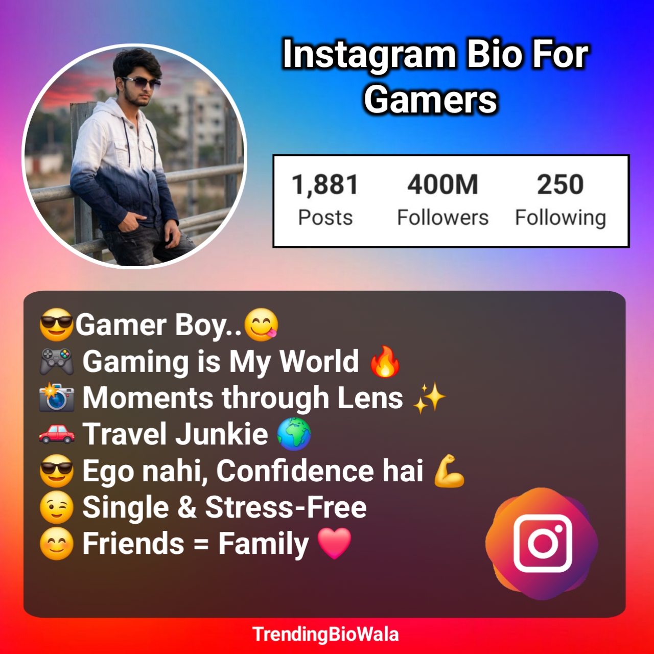 Instagram Bio For Gamers